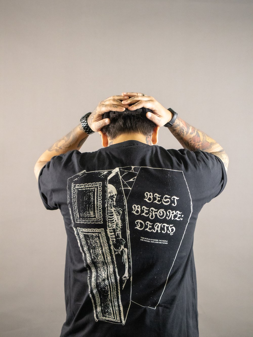 Image of EXCLUSIVE "BEST BEFORE: DEATH" SHIRT