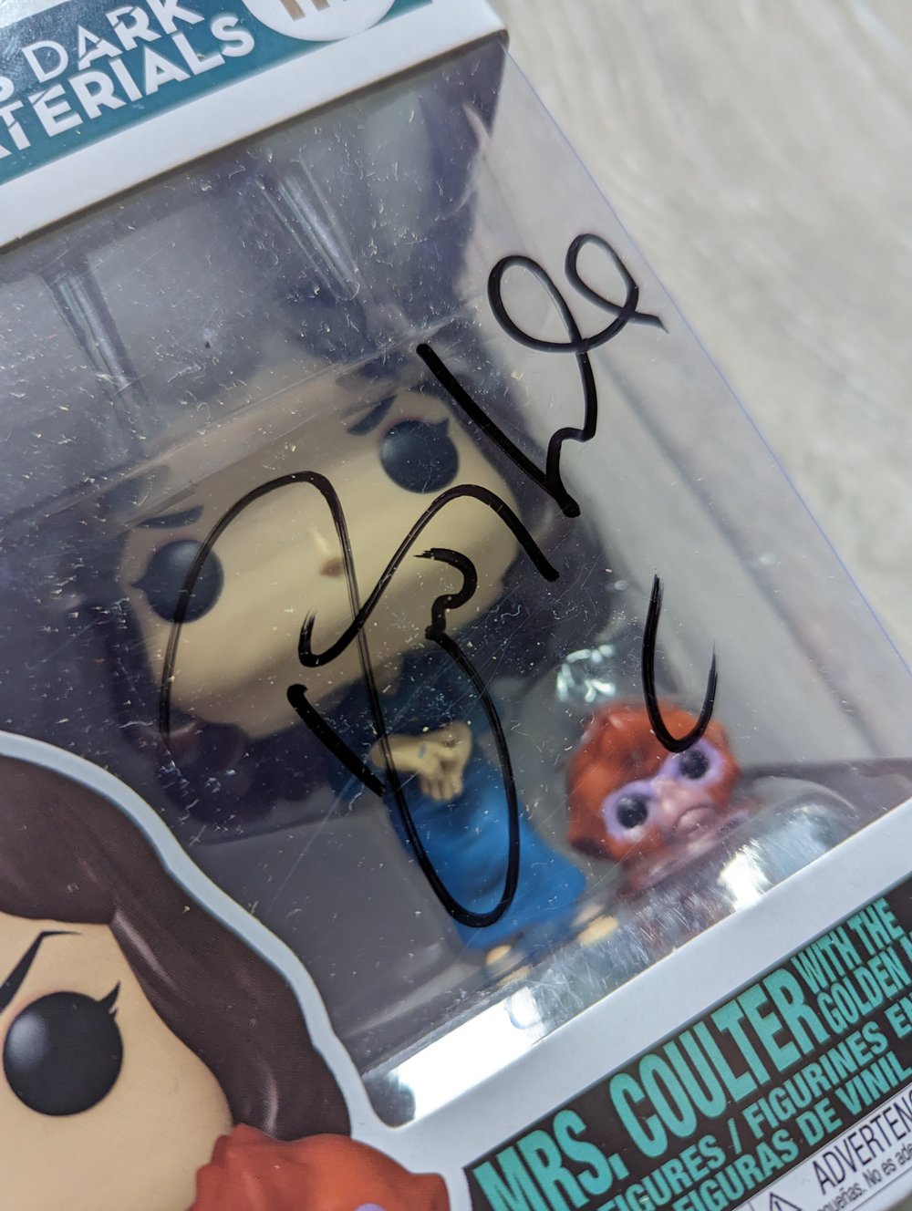 Ruth Wilson Mrs Coulter His Dark Materials Signed Funko Pop
