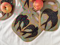 Image 4 of Tabla de cerámica pájaros 1