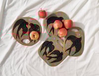 Image 3 of Tabla de cerámica pájaros 1