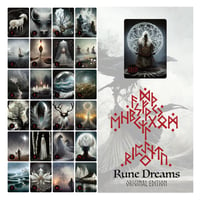 Rune cards in colour ~ 'Rune Dreams' Elder Futhark 