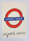 O is for ... Oxford Circus