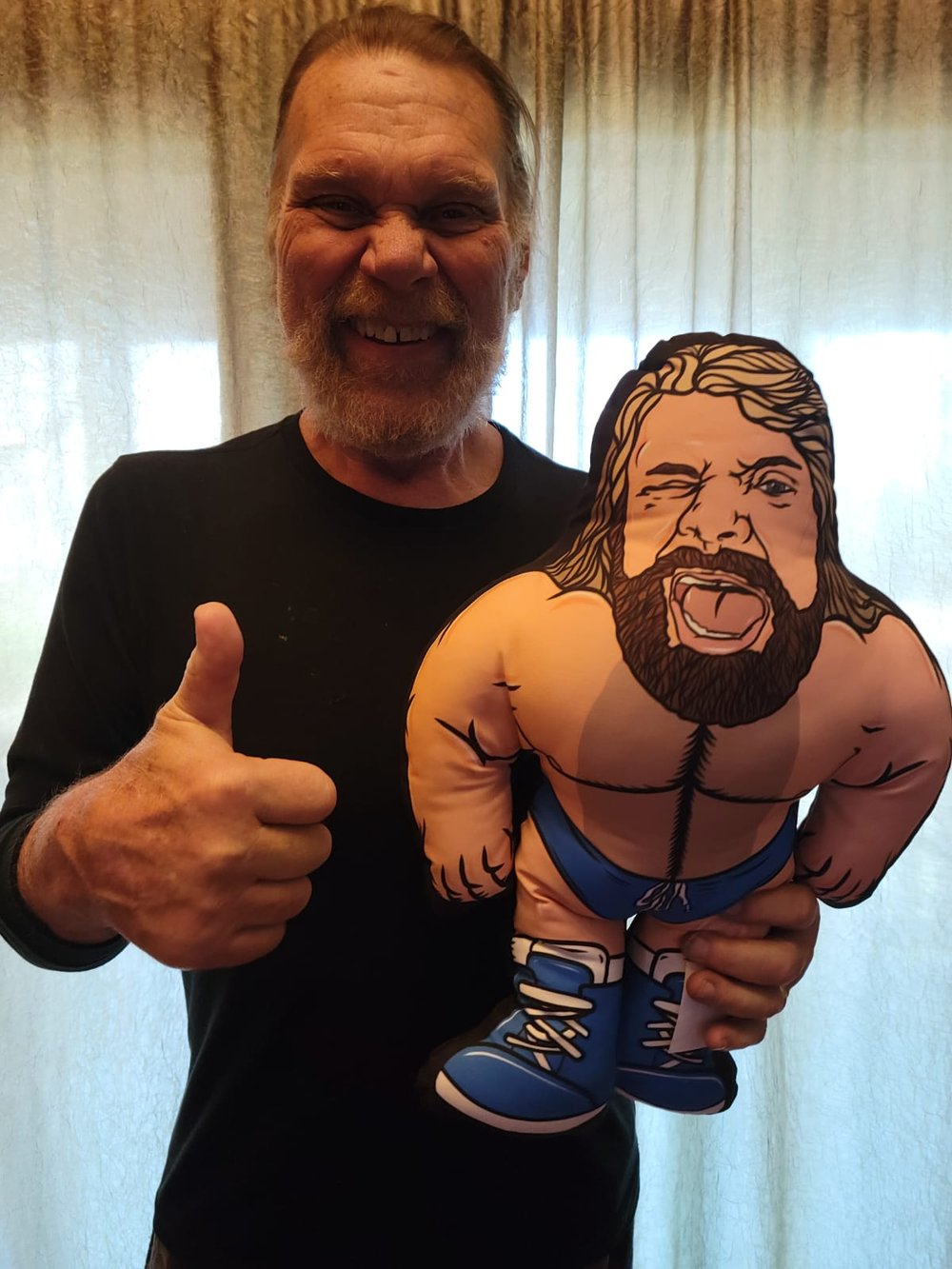 Image of Jim Duggan SIGNED Buddy