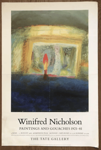 Image 1 of Winifred Nicholson exhibition poster