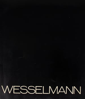 Tom Wesselmann - Exhibition Catalogue  1972