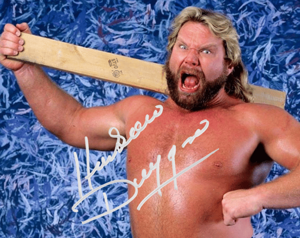 Image of Jim Duggan SIGNED Tough Guy 8x10