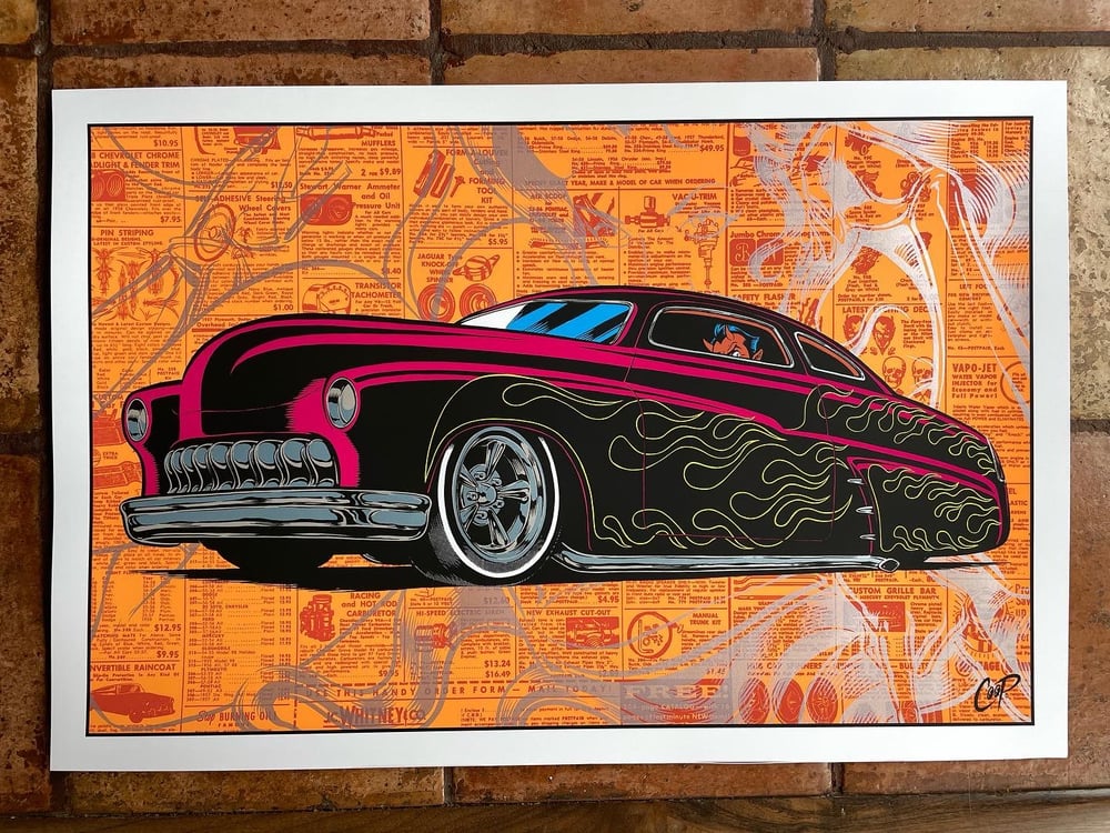 Image of LEAD SLED 20" x 30" Silkscreen Print