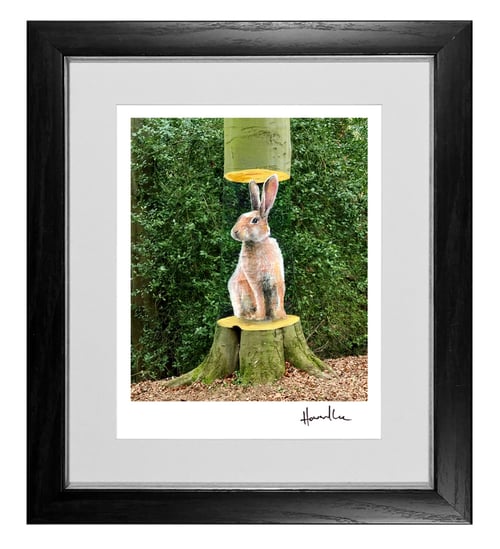 Image of Rabbit Tree Signed 10 x 8 Print