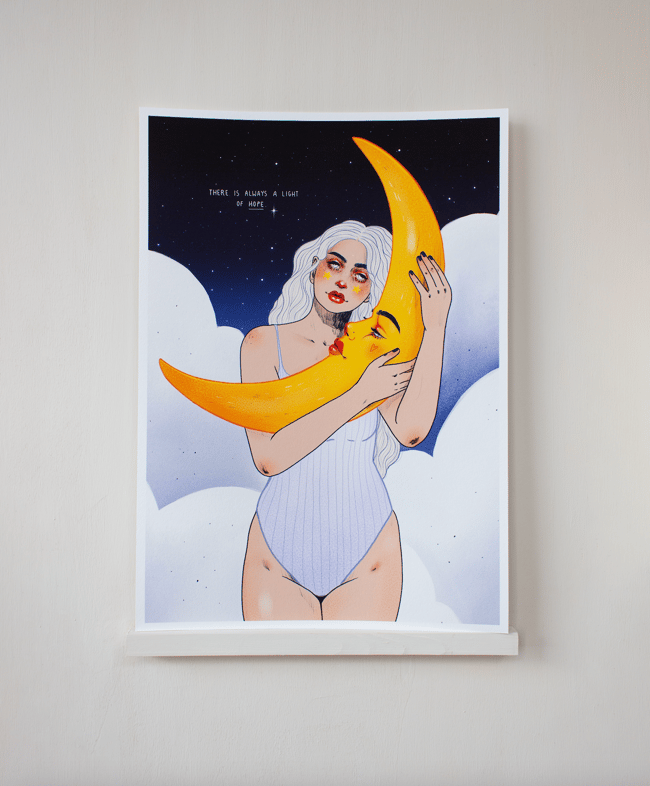 Moonlight – A4 FineArt Print