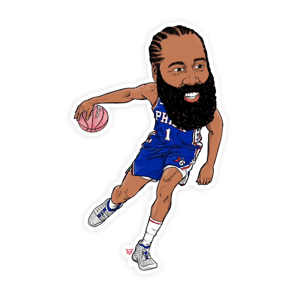 Image of The Beard Sticker