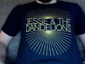 Image of Jesse and the Dandelions T-Shirt