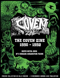 Image of THE COVEN Zine Collection 1990 - 1992: Death Metal Days of a Horror-Worshiping Freak (BOOK)