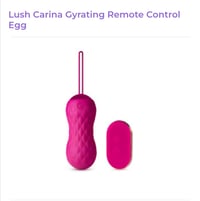Lush Carina Gyrating Remote Control Egg