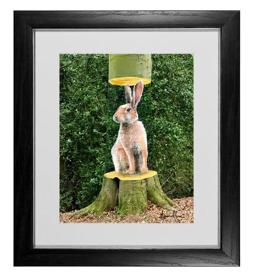 Image of Rabbit Tree Signed 10 x 8 Print