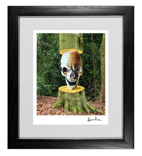 Image of Skull Tree Signed 10 x 8 Print