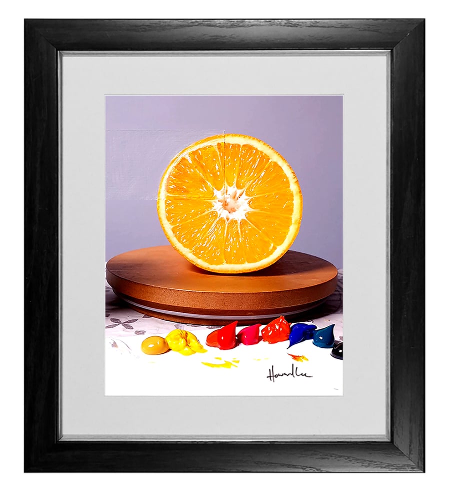 Image of Orange Slice Signed 10 x 8 Print