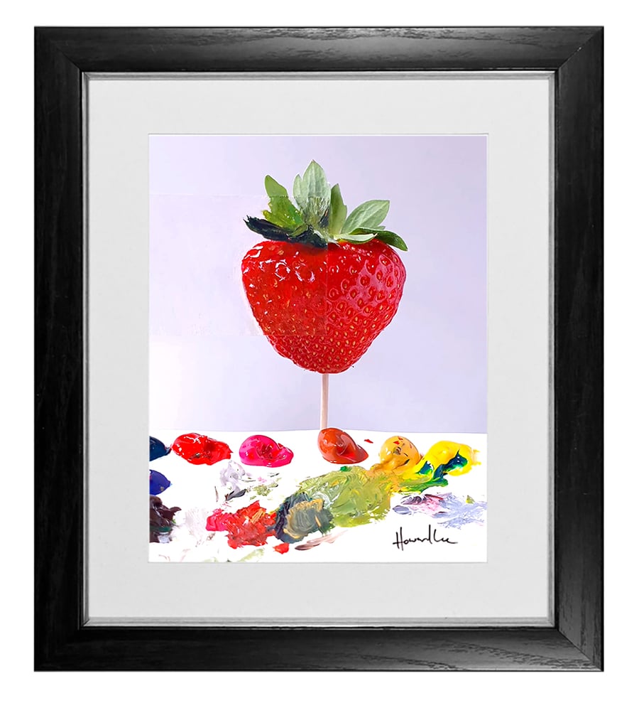 Image of Strawberry Signed 10 x 8 Print