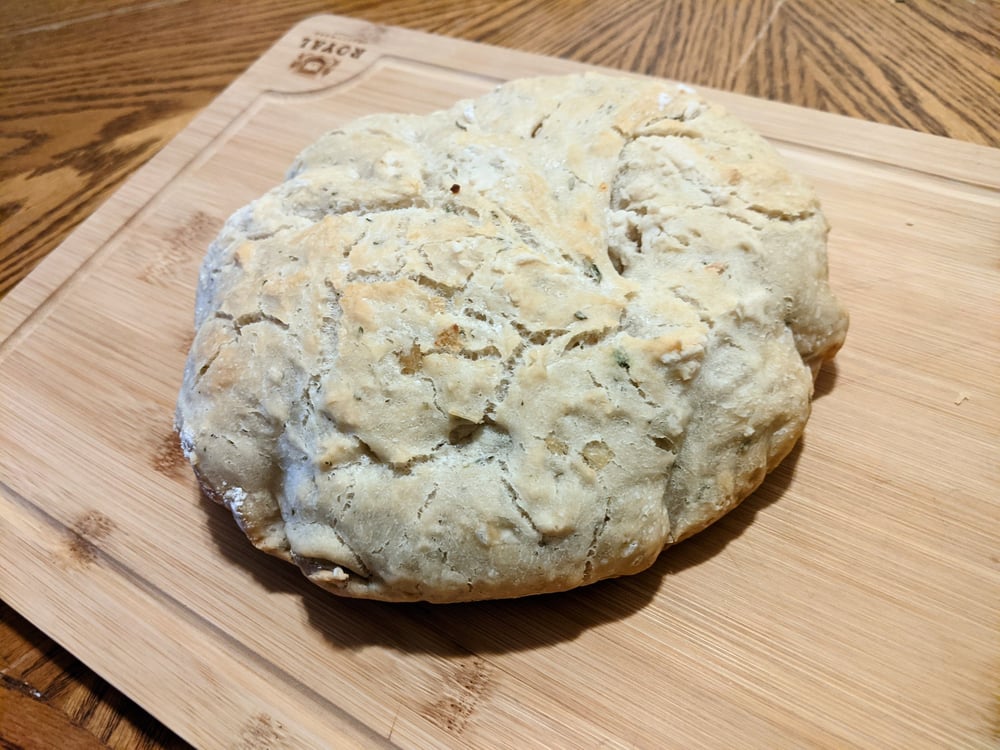 Image of Roasted Garlic and Rosemary Bread