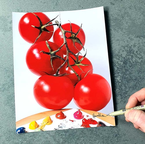 Image of Tomatoes Signed 10 x 8 Print