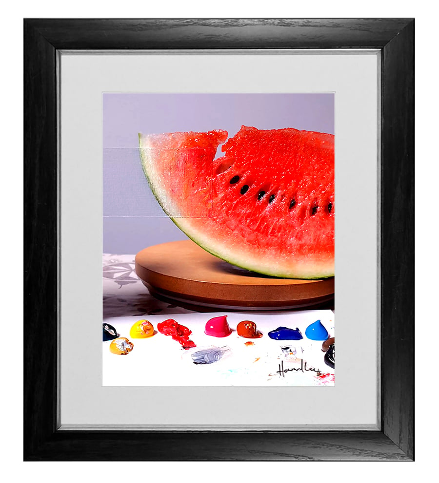 Image of Watermelon Signed 10 x 8 Print