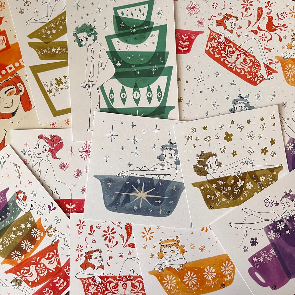 Image of Pyrex Pin up Bundle!!!! 
