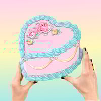 Image 1 of Everyday Heart Cake plaque