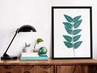 Image 2 of Eucalyptus Monoprint 