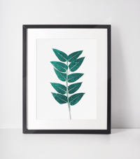 Image 1 of Eucalyptus Monoprint 