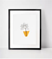 Image 1 of Drypoint Flower 