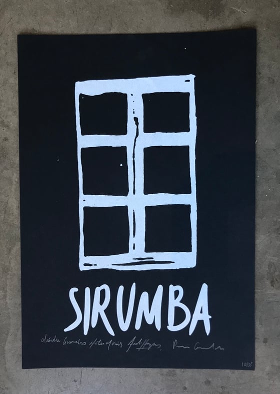 Image of SERIGRAFIA "sirumba"  (ilustração de Cláudia Guerreiro)