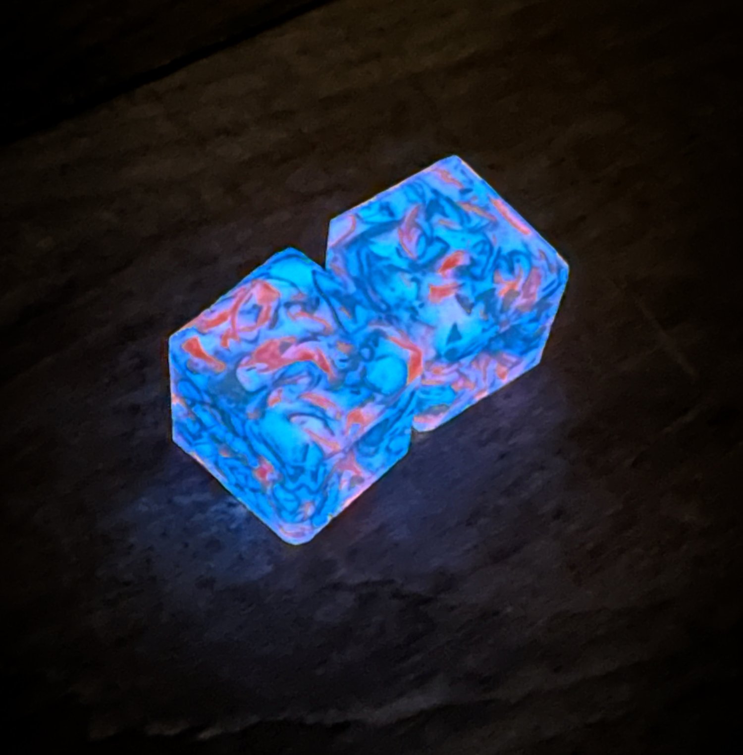 Image of Squared Phinfetti Glow in the Dark
