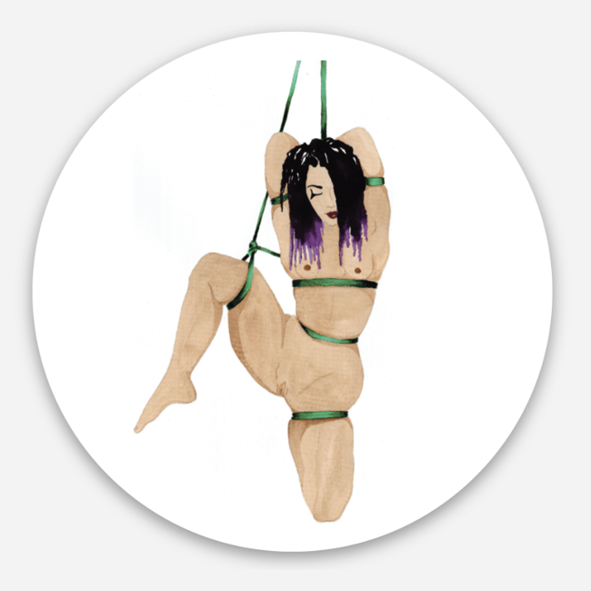 Angelique shabari sticker 