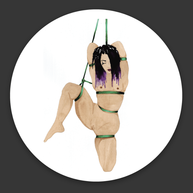 Angelique shabari sticker 
