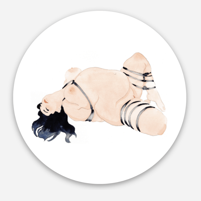 Lexi Shibari sticker