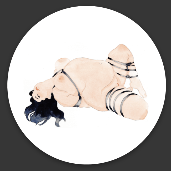 Lexi Shibari sticker