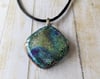 Green And Blue Sparkly Dichroic
