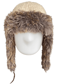 Image 1 of Kapital Faux Fur Flight Cap