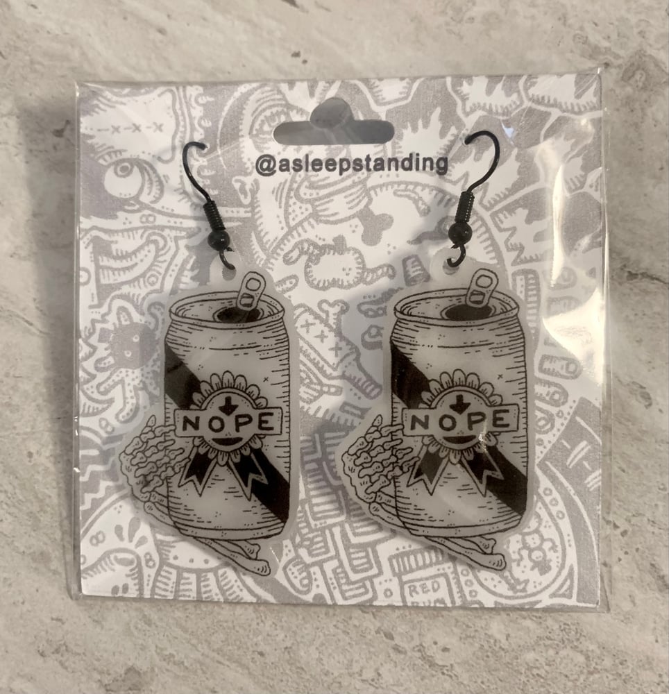 Image of Beer + Bones Earrings