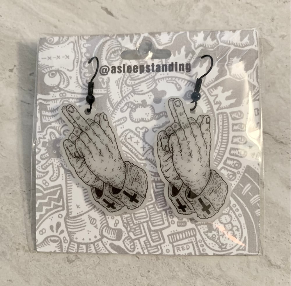 Image of Prayer Hands Earrings
