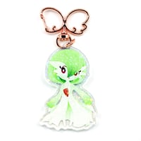 Image 1 of Double Sided Gardevoir Regular / Holographic Shiny Charm