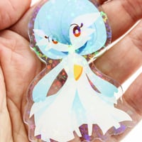 Image 3 of Double Sided Gardevoir Regular / Holographic Shiny Charm