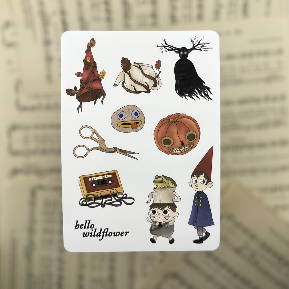 Image of Into the Unknown Sticker Sheet