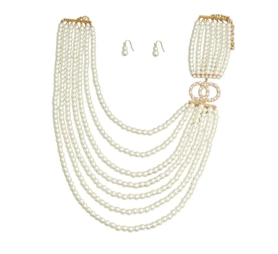 Image of Pearl Drop Necklace