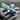 Blue/Green Chainsaw