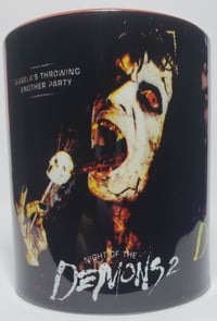 Image 3 of Nights Of The Demons movie custom mug