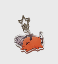 Image 2 of Pochita Acrylic Charm