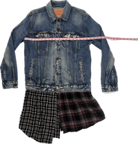 Image 2 of GRUNGE DENIM JACKET 