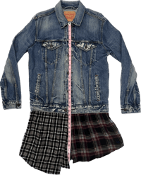 Image 3 of GRUNGE DENIM JACKET 