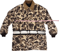 Image 4 of Camo Clip Puff Jacket