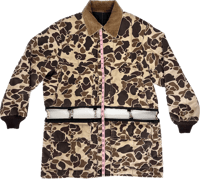 Image 3 of Camo Clip Puff Jacket